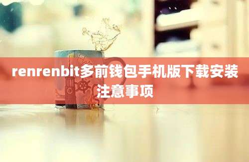 renrenbit多前钱包手机版下载安装注意事项