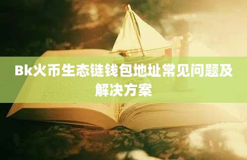 Bk火币生态链钱包地址常见问题及解决方案