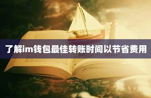 了解im钱包最佳转账时间以节省费用