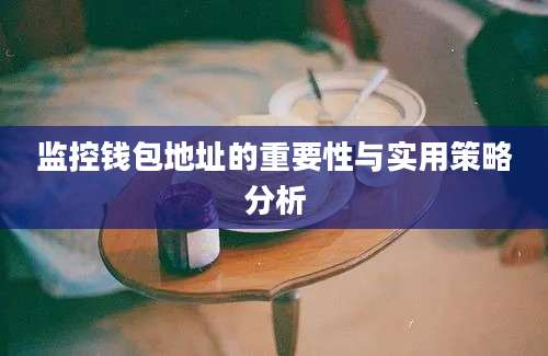 监控钱包地址的重要性与实用策略分析