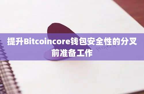 提升Bitcoincore钱包安全性的分叉前准备工作