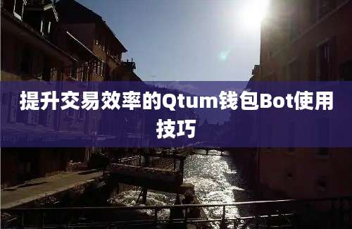 提升交易效率的Qtum钱包Bot使用技巧