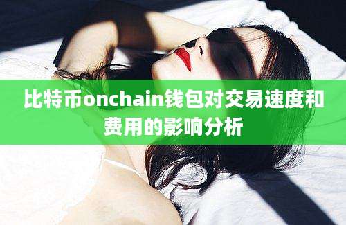 比特币onchain钱包对交易速度和费用的影响分析