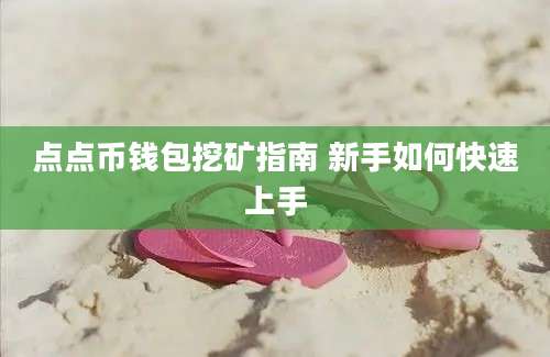 点点币钱包挖矿指南 新手如何快速上手