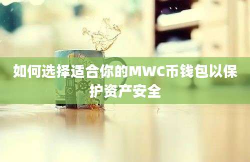 如何选择适合你的MWC币钱包以保护资产安全