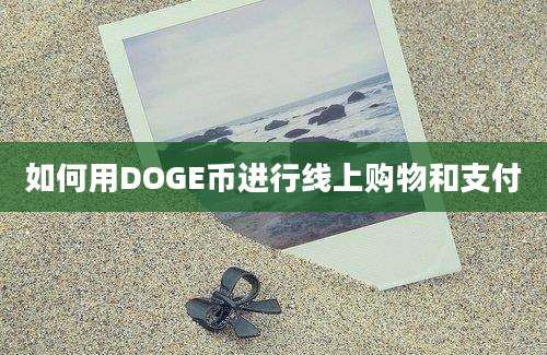 如何用DOGE币进行线上购物和支付