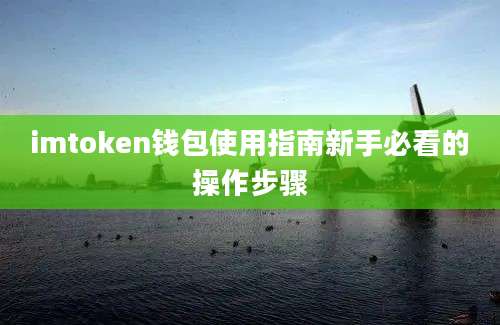 imtoken钱包使用指南新手必看的操作步骤