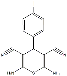 127118 56 2,6 二氨基 对 甲苯基 4H 硫代吡喃 3,5 二甲腈